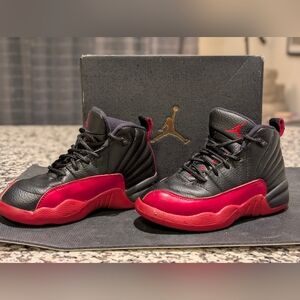 Kids 12C Air Jordan 12 retro Flu Games